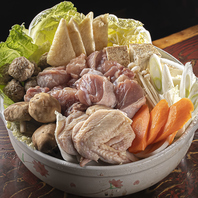 豪華7品＆飲み放題！絶品鶏鍋コース