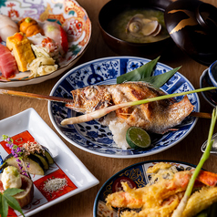 川崎 魚炉魚炉寿しのコース写真