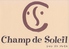 Champ de soleil シャン ドゥ ソレイユロゴ画像