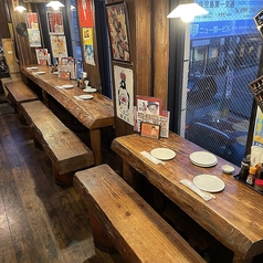 外を見ながらお楽しみいただけるカウンターのお席を御用いたしました！超人気席なのでご予約はお早めに！