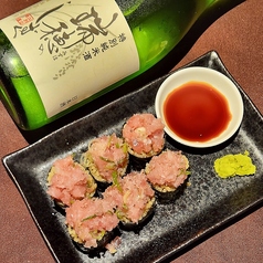 蕎麦寿司 ねぎとろ
