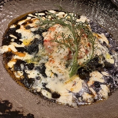 イカ墨のラザニア