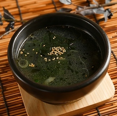 ワカメスープ