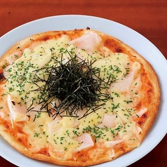 もちっと明太マヨピザ