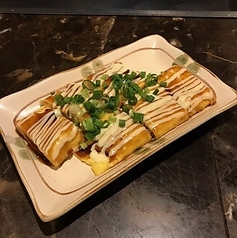とん平焼き/納豆チーズとん平焼き