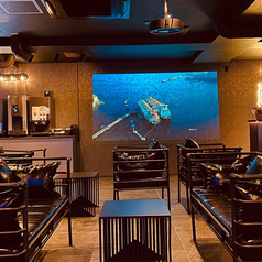 全席喫煙可能。上質なラグジュアリー空間が広がります。