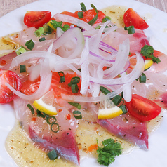 鮮魚のカルパッチョ