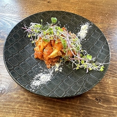 河豚のアラビアータ