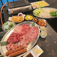 焼肉＆一品料理が充実！