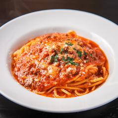 【ワインとの相性がぴったりな逸品】国産牛ミートソースパスタの写真