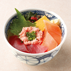 まぐろ・サーモン・ねぎとろ丼