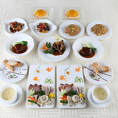 北京宮廷料理 銀座 涵梅舫のコース写真