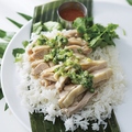 料理メニュー写真 タイ産「米どり」のカオマンガイ
