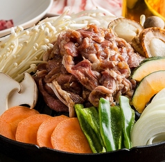 特製味付ジンギスカン(野菜付)