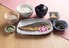 焼さば自然薯御膳