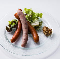 ソーセージ盛り合わせ