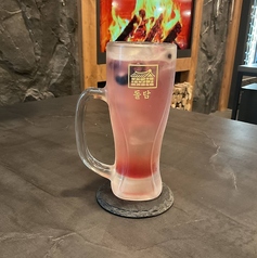 ブルーベリー五味子ハイボール