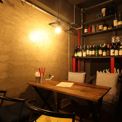 4名様かけテーブル席