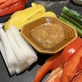 料理メニュー写真&nbsp;彩り野菜のバーニャカウダ