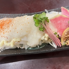 炙り紋甲イカとろろマヨ