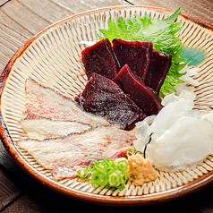 くじら3種盛り合わせ