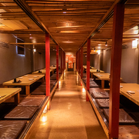 2,6,8…最大90名様までの完全個室