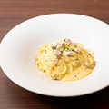料理メニュー写真&nbsp;王道カルボナーラ