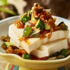 ピータン豆腐　