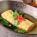 料理メニュー写真&nbsp;明石焼き風だし巻き