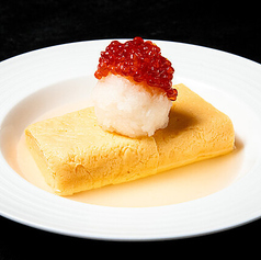 出汁たっぷり玉子焼き　いくらおろし添え