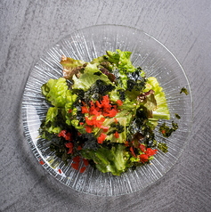 じゃことカリカリ梅のチョレギサラダ