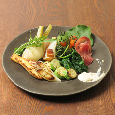 産地直送の新鮮野菜を使用