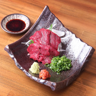 一押しメニュー◎「シャトーブリアンの厚切り馬刺し」