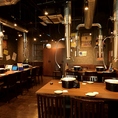 【大人数で楽しむ焼肉宴会】最大50名様まで収容できる店内で、飲み放題プランと共に、美味しい焼肉を楽しむのにぴったりな場所です♪友人や同僚との楽しい集まりに最適で、活気あふれる雰囲気が特徴です！特別なひとときをここで体験し、素敵な思い出を作りましょう☆ぜひ、お越しをお待ちしています◎