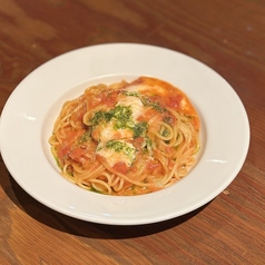 川場村モッツァレラチーズのトマトソース スパゲッティ