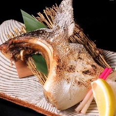 鰤カマの塩焼き