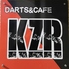 DARTS&CAFE KZR ダーツアンドカフェケーゼットアールのロゴ