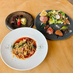 はもれびカフェのコース写真