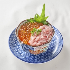 ちょこっと　ネギトロイクラ丼