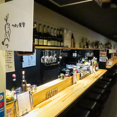 料理ができていく過程を目の前で見れるのもカウンター席の醍醐味です。味覚だけでなく、視覚、聴覚、嗅覚と五感で楽しめます。