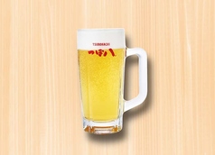アサヒスーパードライ樽生ビール（中ジョッキ）