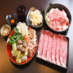 仙台牛ももすき焼[仙台牛もも]　一人前・セット