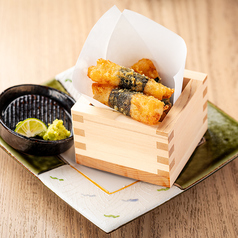 山芋の海苔巻き短冊揚げ 