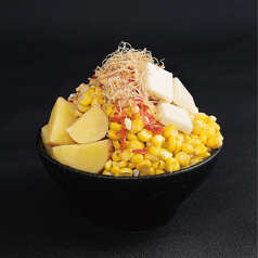 じゃがバタコーンもんじゃ