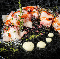 鮮魚の和風カルパッチョ