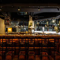  デートやランチ、お一人様も◎カウンター席