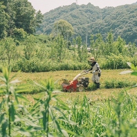 生産者の思いの詰まった食材を使用！