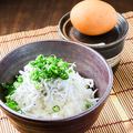料理メニュー写真&nbsp;玉子かけ しらすご飯