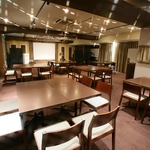 2階は最大100名まで可能！プロジェクター有りなので2次会や会議にも。