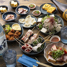 串焼きと炉端のお店 なべ家のコース写真